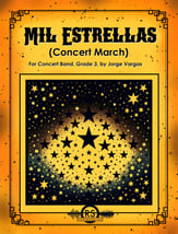 Mil Estrellas Concert Band sheet music cover